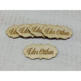   Natúr fa - "Édes Otthon" fodros tábla 5db/csomag