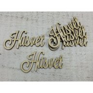 "Húsvét" felirat 7,5cm 5db/csomag – húsvéti dekorációhoz