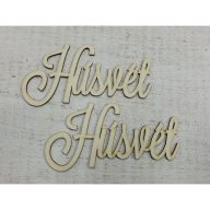 "Húsvét" felirat 15cm 2db/csomag – húsvéti dekorációhoz