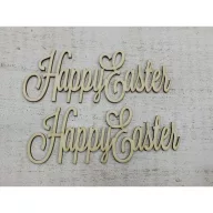 "Happy Easter" felirat 15cm 2db/csomag – húsvéti dekorációhoz