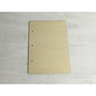 Natúr fa - A4-es lap borító – festéshez, dekorációhoz