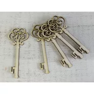 Kincses kulcs 5db/csomag – festéshez, dekorációhoz