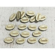 Mini "Levendula" tábla 20db/csomag – nyári dekorációhoz