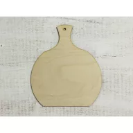 Natúr fa - Vágódeszka kerek – festéshez, decoupage technikához