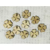 Natúr fa - Lóhere 3cm 10db/csomag – karácsonyi dekorációhoz