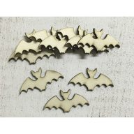 Natúr fa - Denevér 5cm 10db/csomag – őszi dekorációhoz