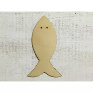 Natúr fa - Hal felfűzhetős – nyári dekorációhoz – Szezonok, alkalmak