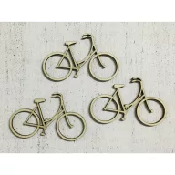 Natúr fa - Kerékpár  3db/csomag – festéshez, dekorációhoz