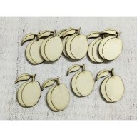 Natúr fa - Szilva 10db/csomag – őszi dekorációhoz – Szezonok, alkalmak