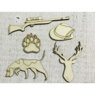 Vadász csomag 5db/csomag – őszi dekorációhoz – Szezonok, alkalmak