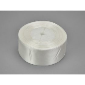 Szatén szalag fehér 4cm*22m