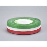 Nemzeti színű szalag 2,5cm széles 23m – kreatív dekorációhoz