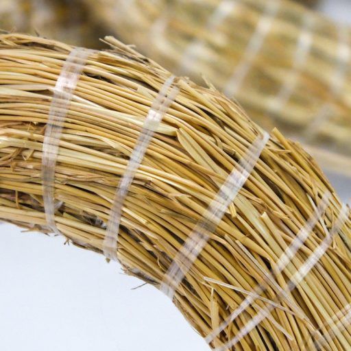 Koszorúalap szalma 25cm 10db/csomag - OKOSÁR! – ajtódíszhez, koszorúalapnak