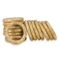 Koszorú alap szalma 20cm, vastagság 3 cm 15db/csom – koszorúkészítéshez és dekorációhoz – Papelito.hu