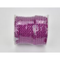 Sodrott zsinór ciklámen – kreatív dekorációhoz – Dekorációs kellékek