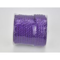 Sodrott zsinór lila – kreatív dekorációhoz – Dekorációs kellékek