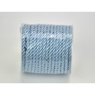 Sodrott zsinór pasztell kék – kreatív dekorációhoz