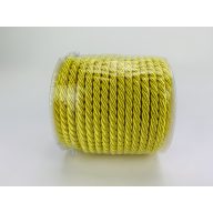 Sodrott zsinór sárga – kreatív dekorációhoz – Dekorációs kellékek