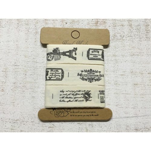 Szalag Párizs 1,5cm X 3méter