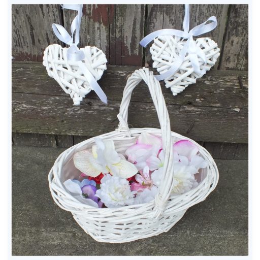 Vessző szív kicsi 10cm – esküvői dekorációhoz – Szezonok, alkalmak