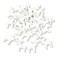Fehér rénszarvas 3cm 30db/csomag