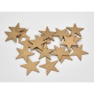 Csillag arany 4,5cm 20db/csomag – karácsonyi dekorációhoz