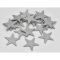 Csillag ezüst 4,5cm 20db/csomag – festéshez, dekorációhoz