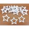 Lyukas csillag fehér 5cm 15db/csomag – karácsonyi dekorációhoz