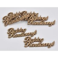 Boldog karácsonyt felirat arany 10cm 6db/csomag – koszorúhoz, asztaldíszhez