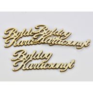 Boldog karácsonyt felirat natúr 15cm 3db/cs – koszorúhoz, asztaldíszhez