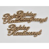 Boldog karácsonyt felirat arany 15cm 3db/cs – koszorúhoz, asztaldíszhez