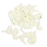 Fa virágmintás madár krém 30db/csomag