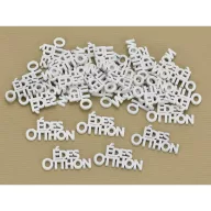 Fa "ÉDES OTTHON" felirat 2,3x4,5cm 30db/csomag_KIFUTÓ – festéshez, dekorációhoz