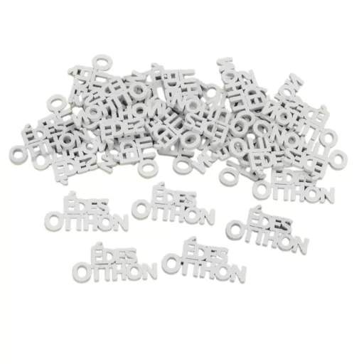 Fa "ÉDES OTTHON" felirat 2,3x4,5cm 30db/csomag_KIFUTÓ – festéshez, dekorációhoz