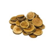 Kétszínű faszeletek nagy 3-6cm 0,5kg – őszi dekorációhoz