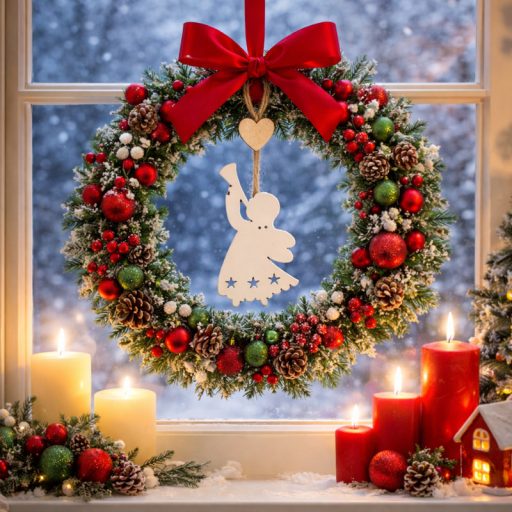 Fehér harsonás angyal 12db/csomag