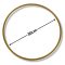 Fém karika arany 30cm – koszorúkészítéshez – Koszorú alapok, asztal- és ajtódísz kellékek