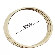 Natúr fa álomfogó karika 25cm 3db/csomag