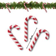 Nyomtatott Fa nyalóka pálcika 8cm 4db/cs – karácsonyfára, dekorációhoz