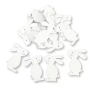 Mosolygós duci nyuszi fehér 15db/csomag 520/#
