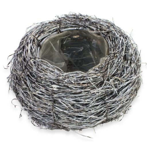 Indás szürke bélelt tál kicsi 20cm 42/#