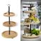 Fa kínálótál 3 szintes – esküvői dekorációhoz – Szezonok, alkalmak