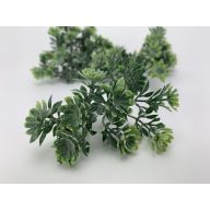 Hamvas mini levelek 4csokor/cs – virágdekorációhoz, koszorúhoz