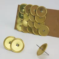 Gyertyatüske közép arany 20db/csomag – ajtódíszhez, koszorúalapnak