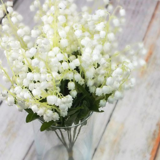 Szálas gyöngyvirág – virágdekorációhoz, koszorúhoz