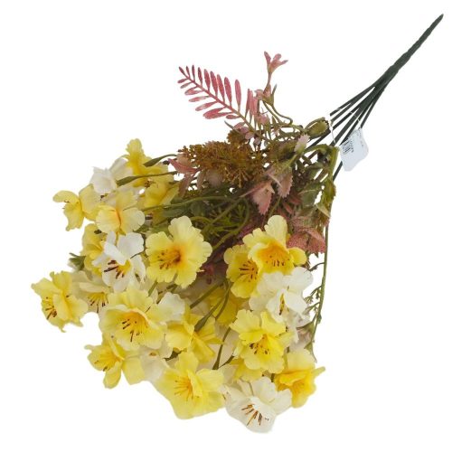 7 ágú virágos csokor fehér-sárga