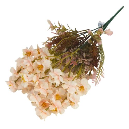 7 ágú virágos csokor halvány barack
