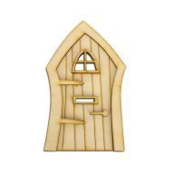 Natúr fa - Tündérajtó "Lily" – kerti és otthoni dekorációhoz