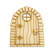 Natúr fa - Tündérajtó "Tania" – kerti és otthoni dekorációhoz