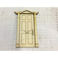 Natúr fa - Tündérajtó angol 9,5x14cm – kerti és otthoni dekorációhoz